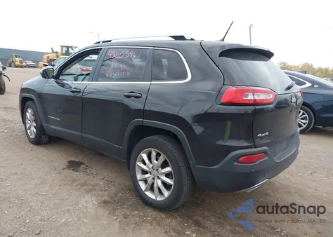 2015 Jeep Cherokee Limited z USA, uszkodzony, nr VIN 1C4PJMDS1FW681371
